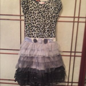 Party Dress with Many Layers.